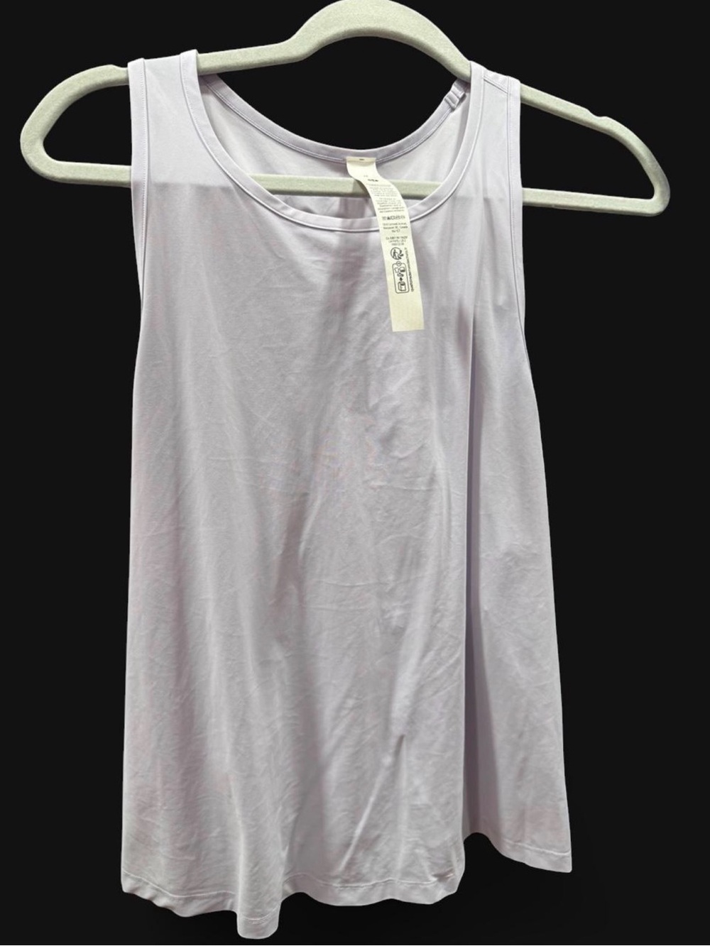 lululemon athletica Light Lavender Tank Top